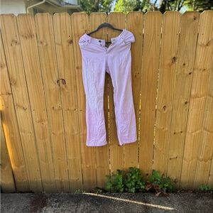 Women's Straight Leg Jeans - Pink y2k coded💕